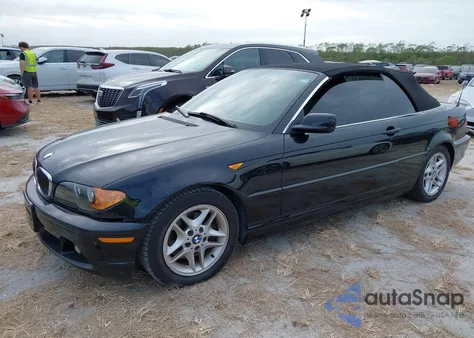 2004 BMW 325Ci from USA, damaged, VIN WBABW33414PL25483